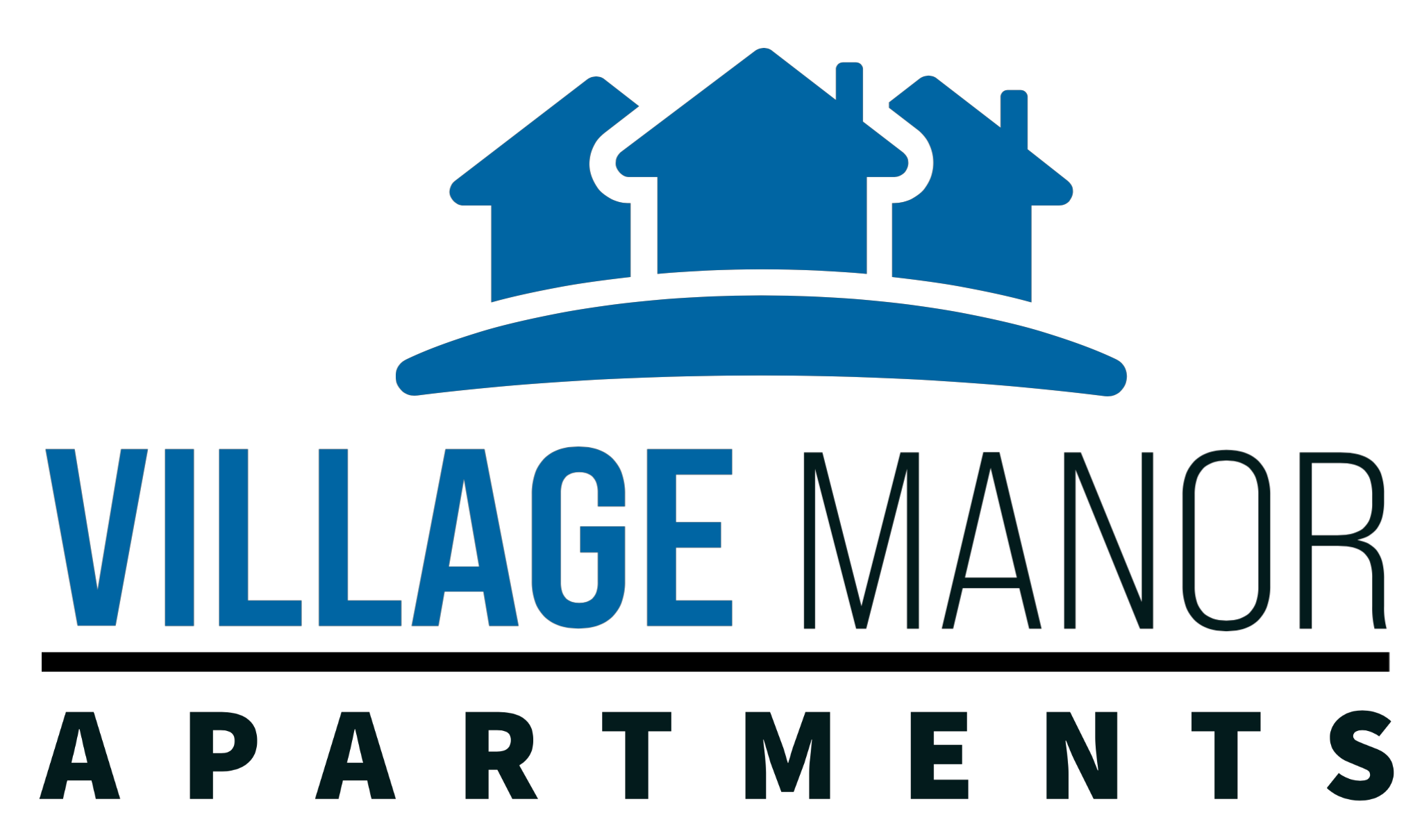 Village manor apartment logo
